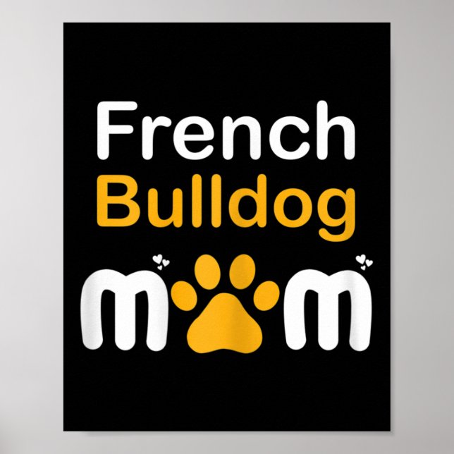 Poster Buldogue Mãe (Frente)