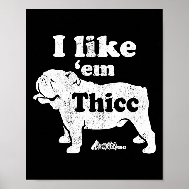 Poster Buldogue Superior (Frente)