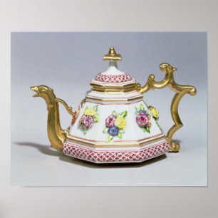 Poster Bule octogonal de Meissen, c.1718
