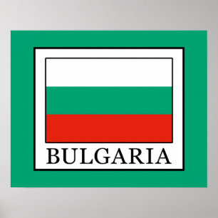 Póster Bulgária