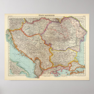 Poster Bulgária e Serbia