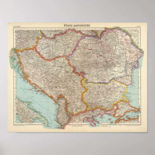 Poster Bulgária e Sérvia (Frente)