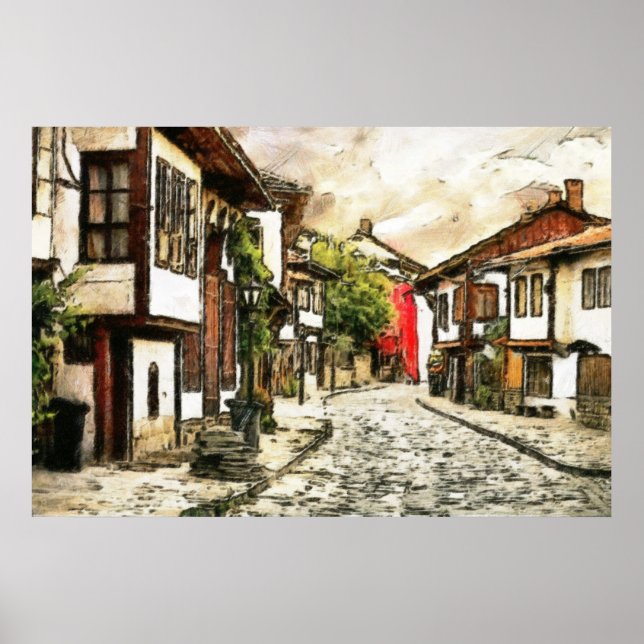 Póster Bulgária Koprivshtitza (Frente)