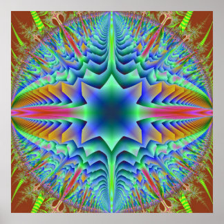 Póster Búlgaro Mandala