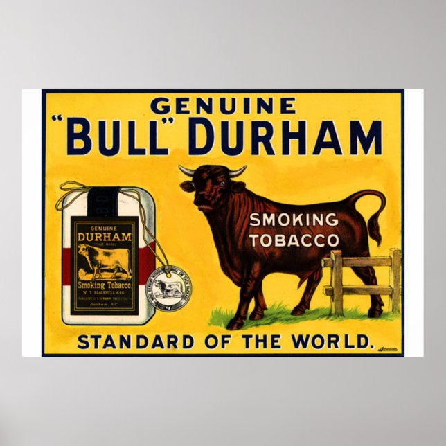 POSTER BULL DURHAM (Frente)