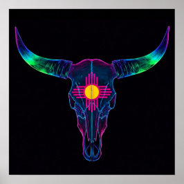 Poster Bull Novo México