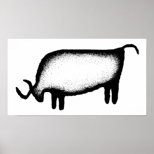 Póster Bull - preto