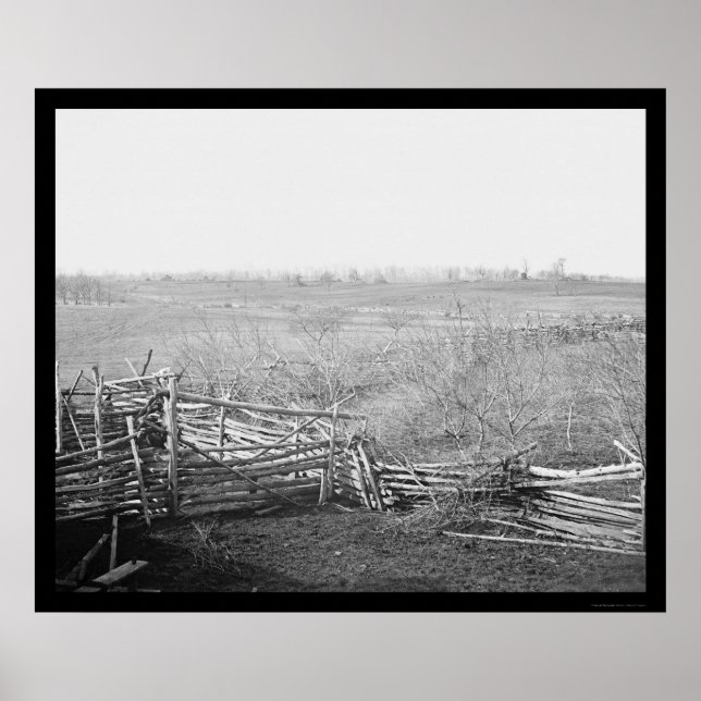 Póster Bull Run Battlefield 1861 (Frente)