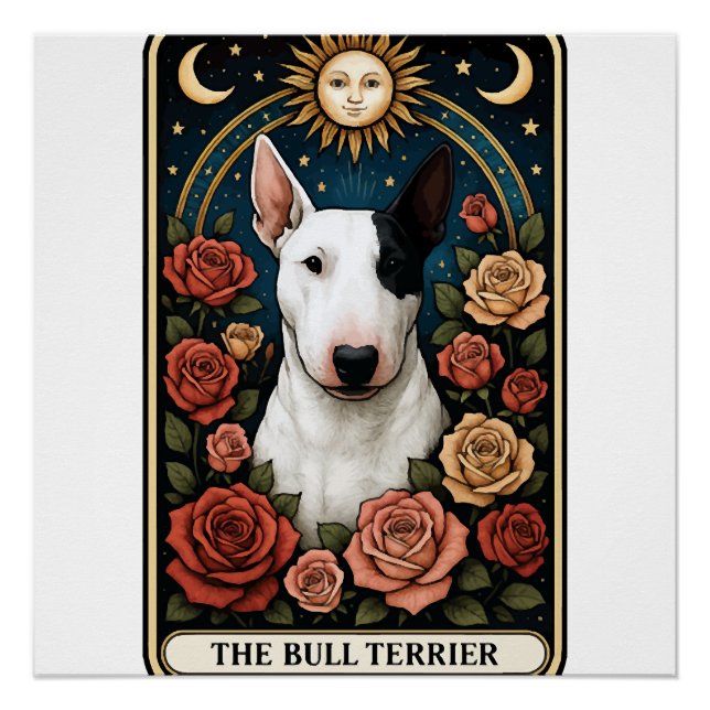 Póster Bull Terrier (Frente)