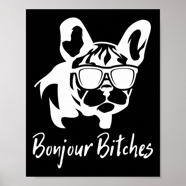 Poster Bulldog Bonjour Es (Frente)