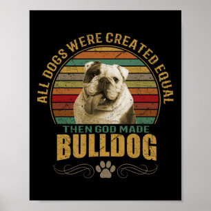 Poster Bulldog criado