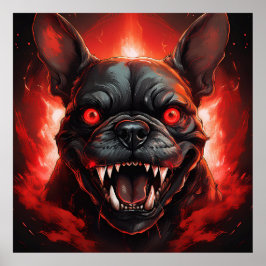 Poster Bulldog Francês Que Deu Errado