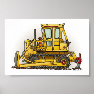 Poster Bulldozer Dozer