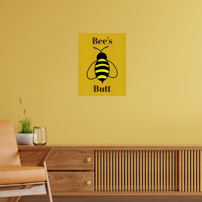 Poster Bumbum de abelhas (Sala de Estar 2)