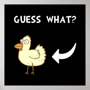 Póster Bumbum de frango