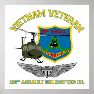 Póster Bumerangues Vietnam (asas piloto)