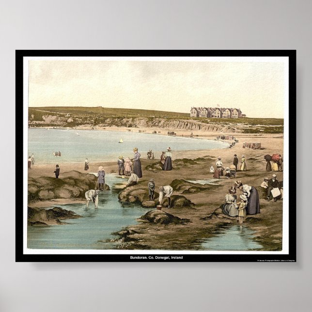 Póster Bundoran. Co. Donegal, Irlanda (Frente)