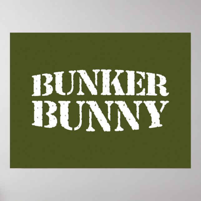 POSTER BUNKER BUNNY (Frente)