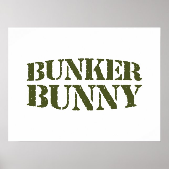 POSTER BUNKER BUNNY (Frente)