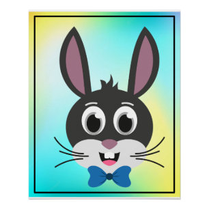 Póster Bunny Face Boy-32886