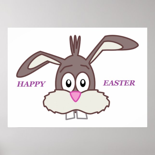 POSTER BUNNY "FELZ PASCOA" (Frente)