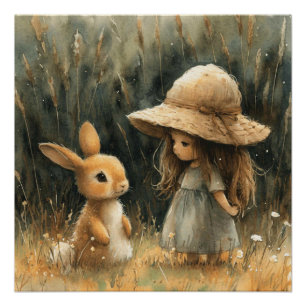 Póster Bunny Joy: Um pouco de fantasia Bunny