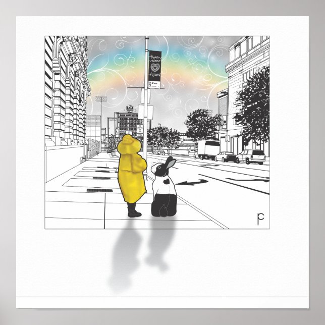 POSTER BUNNY LOVE (Frente)