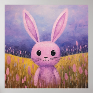 Poster Bunny Stuffie