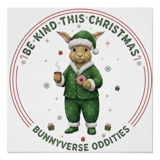 Póster Bunnyverse christmas (Frente)