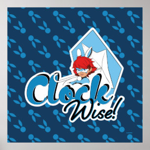 Poster Bunnyx   Sábio Relógio!