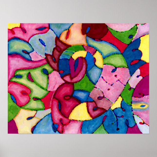 Póster Buquê adorável (Frente)