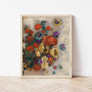 Poster Buquê de Fleurs Odilon Redon
