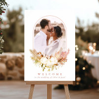 Buquê de Flores de Algodão Foto Casamento Outono B