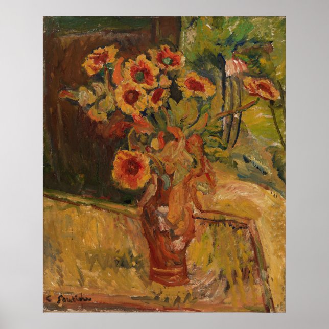 Poster Buquê de Flores de Soutine (Frente)
