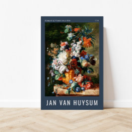 Poster Buquê de Flores em Urn por Jan van Huysum