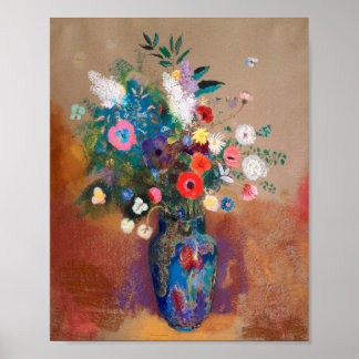 Poster Buquê de Flores por Odilon Redon