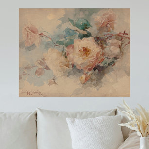 Póster Buquê de Rosas - Franz Bischoff