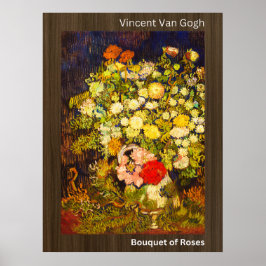 Poster Buquê de Rosas-Vincent Van Gogh