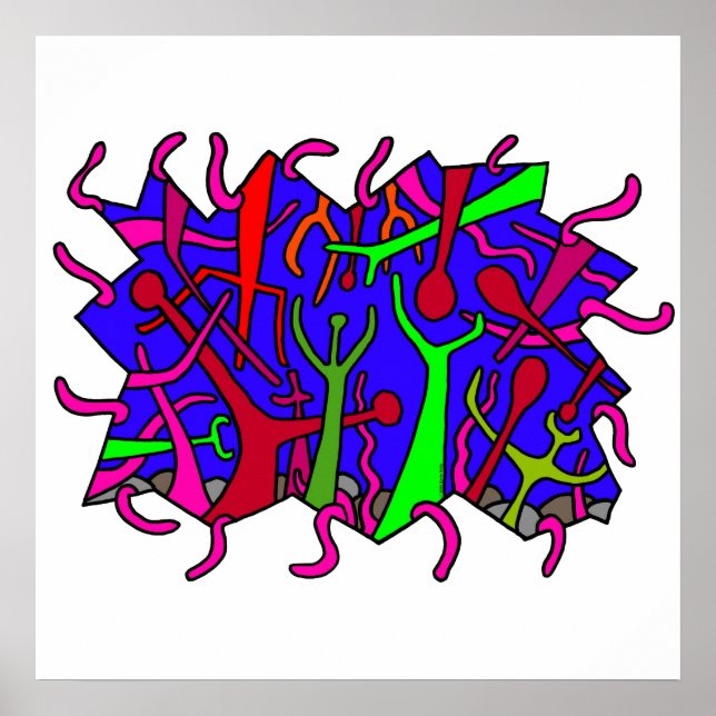 PÓSTER BURACO. (Frente)