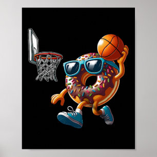 Poster Buraco de Donut de Afundamento Campeão de Comida J
