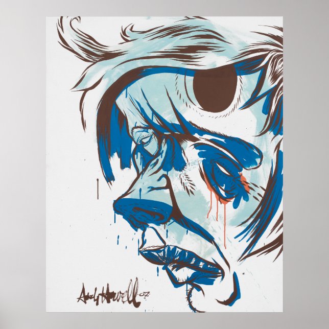 Poster Buraco Na Minha Cabeça (Frente)