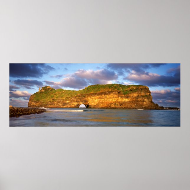 Poster Buraco Na Parede Na Costa Selvagem (Frente)