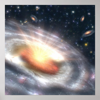 Póster buraco negro