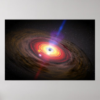 Póster Buraco Negro