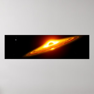 Poster Buraco Negro - O Fenômeno Cósmico mais avançado