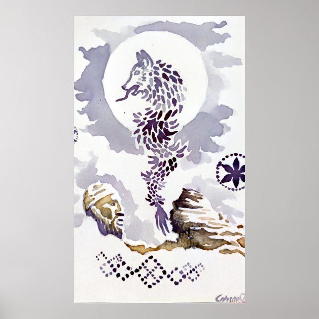 Poster Burebista, o lobo dácio e a Esfinge  (Frente)