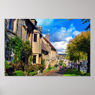 Poster Burford Cottage Cotswolds West Oxfordshire