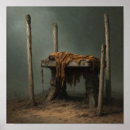 Poster Burial Platform