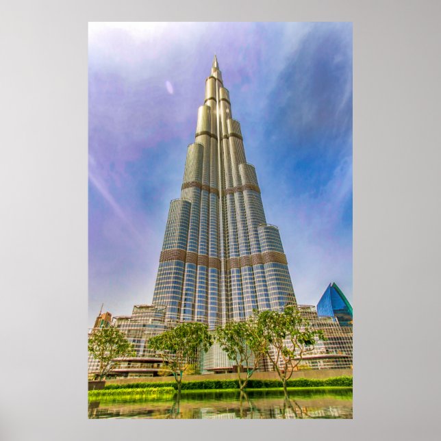 Poster Burj Khalifa (Frente)