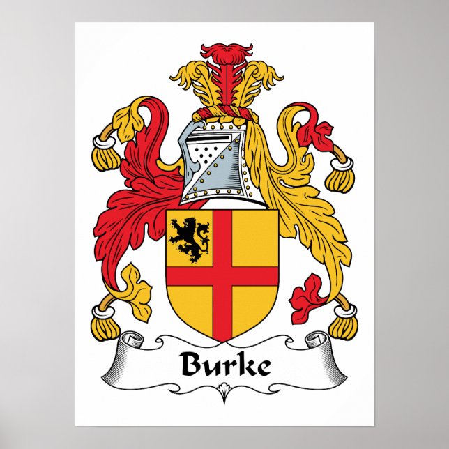 Póster Burke Family Crest (Frente)